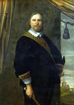 欧洲12-19世纪油画五_EVERDINGEN, Caesar van - Portrait of a Dutch Commander